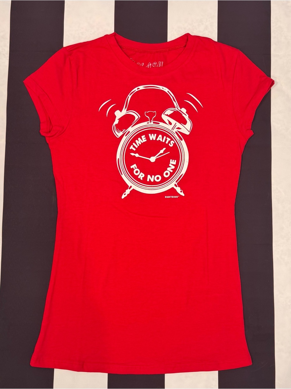 Splash Red Short Sleeve Graphic Tee